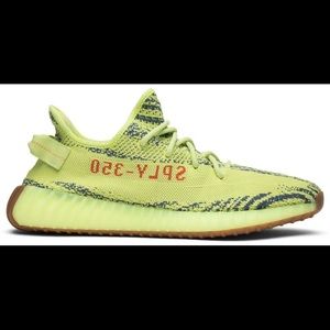 Semi Frozen, Yeezy Boost 350 v2, 8.5 Mens
